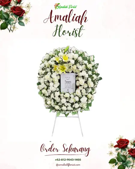 Krans Bunga Duka Suti Semarang