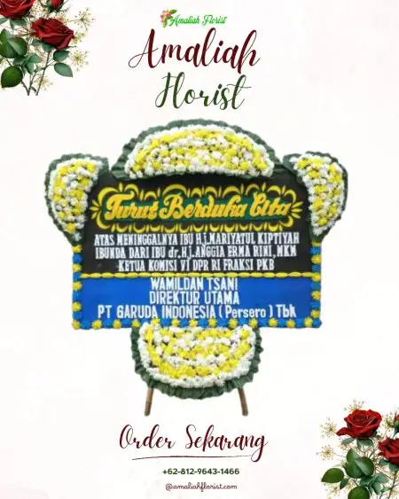 Papan Bunga Duka Suti Semarang